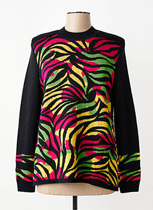 Pull coupe droite manches longues noir EPINE & NOISETTE femme