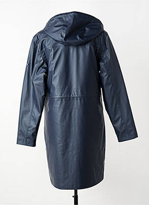 Imperméable fermeture zippée sur le devant a capuche bleu SAINT JAMES femme