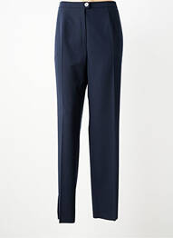 Pantalon slim taille élastique taille normale bleu KARTING femme