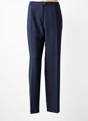 Pantalon slim taille normale taille normale bleu ANNE KELLY femme