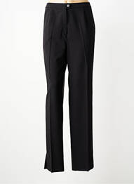 Pantalon slim taille élastique taille normale noir KARTING femme