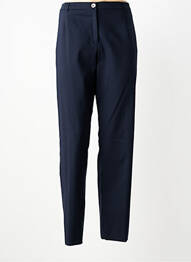 Pantalon slim taille normale taille normale bleu CHRISTINE LAURE femme