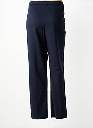 Pantalon slim taille normale taille normale bleu CHRISTINE LAURE femme