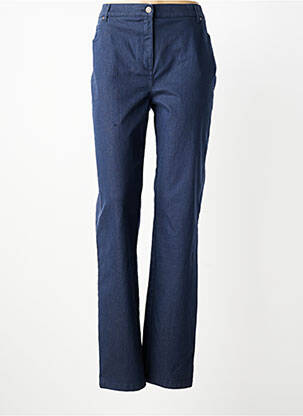 Jeans coupe slim tissage brut taille normale bleu KARTING femme