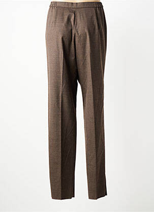 Pantalon slim taille normale taille normale marron KARTING femme
