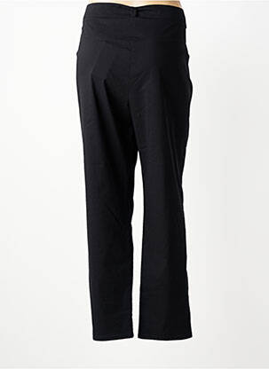 Pantalon slim tissage popeline taille normale noir TELMAIL femme