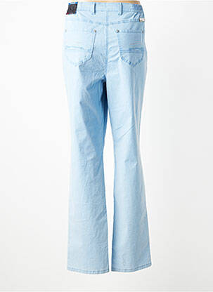 Pantalon slim taille élastique taille normale bleu TONI femme