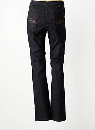 Jeans coupe slim tissage brut taille normale noir KARTING femme