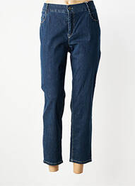 Jeans coupe slim tissage brut taille normale bleu GARDEUR femme