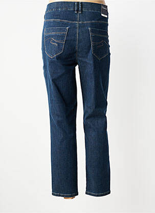 Jeans coupe slim tissage brut taille normale bleu GARDEUR femme