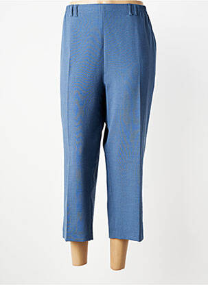 Pantacourt taille élastique taille normale bleu KARTING femme