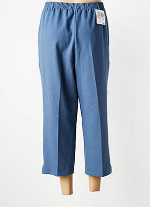 Pantacourt taille élastique taille normale bleu KARTING femme
