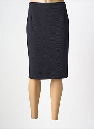 Jupe mi-longue stretch noir TELMAIL femme