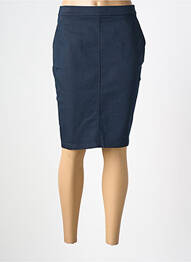 Jupe mi-longue stretch noir CHRISTINE LAURE femme