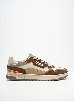 Baskets bout rond bout rond beige VICTORIA homme