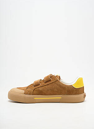 Baskets bout rond bout rond marron VICTORIA garçon
