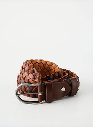 Ceinture coutures renforcées marron IMPERIAL homme