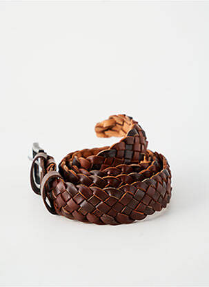 Ceinture coutures renforcées marron IMPERIAL homme