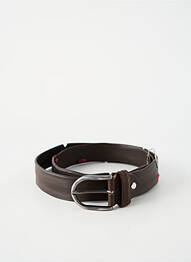 Ceinture coutures renforcées marron IMPERIAL homme