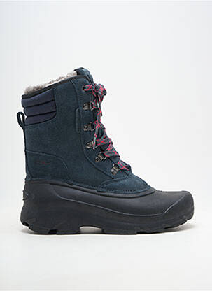 Bottines/boots bout rond talon plat jusqu'à 3cm bleu CMP femme