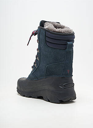 Bottines/boots bout rond talon plat jusqu'à 3cm bleu CMP femme
