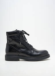 Bottines/boots matière lisse talon plat jusqu'à 3cm noir NERO GIARDINI femme