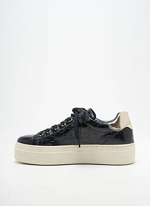 Baskets bout rond talon plat jusqu'à 3cm noir NERO GIARDINI femme