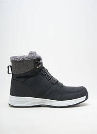 Bottines/boots semelle extérieure cuir bout rond noir FRENDO homme