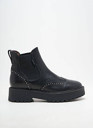 Bottines/boots bout rond talon plat jusqu'à 3cm noir NERO GIARDINI femme