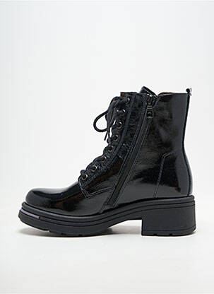 Bottines/boots matière lisse talon plat jusqu'à 3cm noir NERO GIARDINI femme