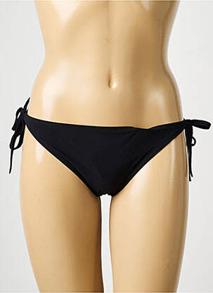 Bas de maillot de bain fermeture liens à nouer bikini noir PASSIONATA femme