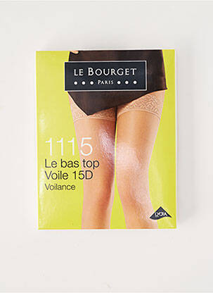 Bas stretch noir LE BOURGET femme