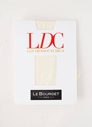 Bas stretch beige LE BOURGET femme