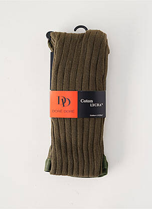 Collants stretch vert DORE DORE garçon