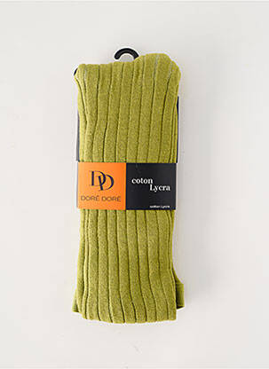 Collants stretch vert clair DORE DORE garçon