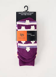 Chaussettes stretch violet DORE DORE femme