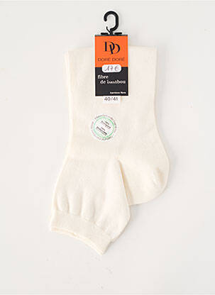 Chaussettes stretch beige DORE DORE homme