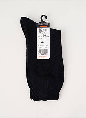 Chaussettes stretch noir DORE DORE homme