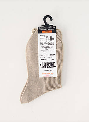 Chaussettes maille fine beige DORE DORE garçon