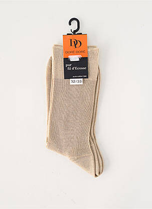 Chaussettes stretch marron DORE DORE enfant