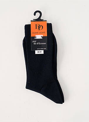 Chaussettes coutures renforcées noir DORE DORE enfant