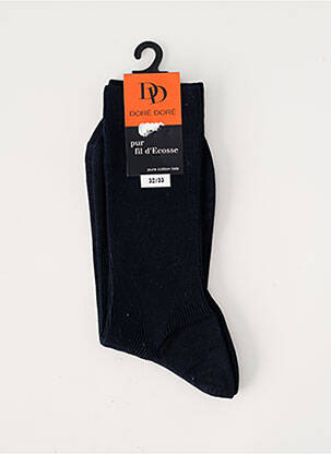 Chaussettes coutures renforcées bleu DORE DORE enfant