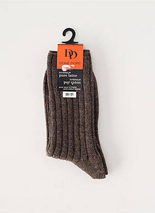 Chaussettes stretch marron DORE DORE enfant