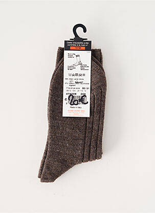 Chaussettes stretch marron DORE DORE enfant