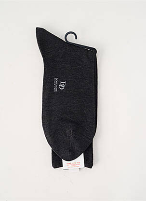 Chaussettes tissage chiné noir DORE DORE homme