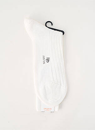 Chaussettes stretch blanc DORE DORE homme