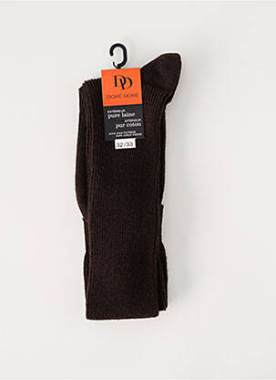 Chaussettes stretch marron DORE DORE enfant