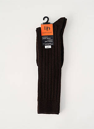 Chaussettes stretch marron DORE DORE enfant
