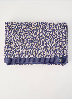 Echarpe stretch bleu SUN VALLEY femme