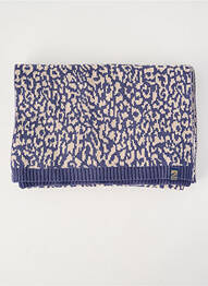 Echarpe stretch bleu SUN VALLEY femme